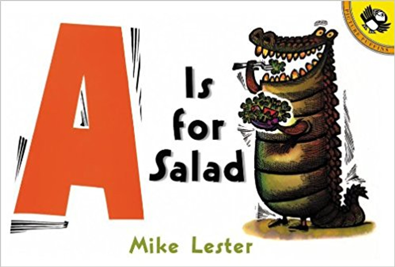 This offbeat alphabet book was a sleeper hit in hardcover. Young readers will have to look twice to figure out what each letter really stands for. Full color.