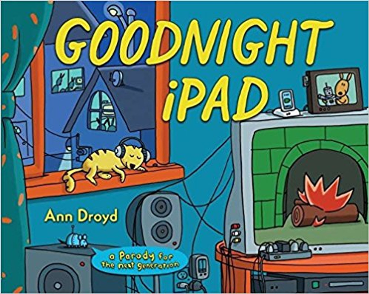 This book is a reminder for the child in all of us to power down at the end of the day. This hilarious parody not only pokes loving fun at the bygone quiet of the original classic, but also at our modern plugged-in lives. It will make readers laugh, and it will also help them put themselves and their machines to sleep. Don't worry, though.