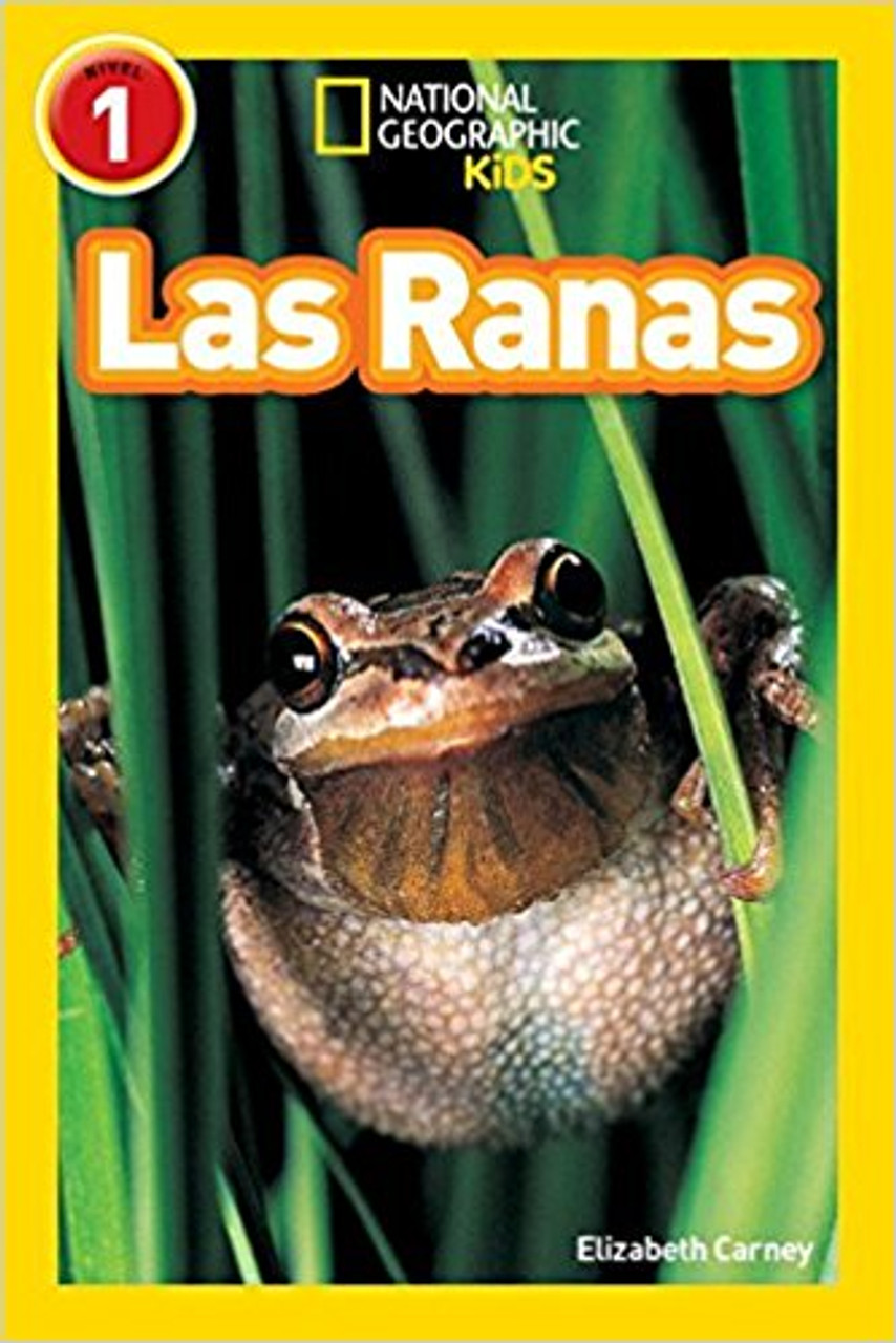 Learn all about frogs in this exciting reader in Spanish. Packed with beautiful and engaging photos, kids will learn all about these amazing animals. This Level 1 reader is carefully leveled for an early independent reading or read aloud experience, perfect to encourage the scientists and explorers of tomorrow!