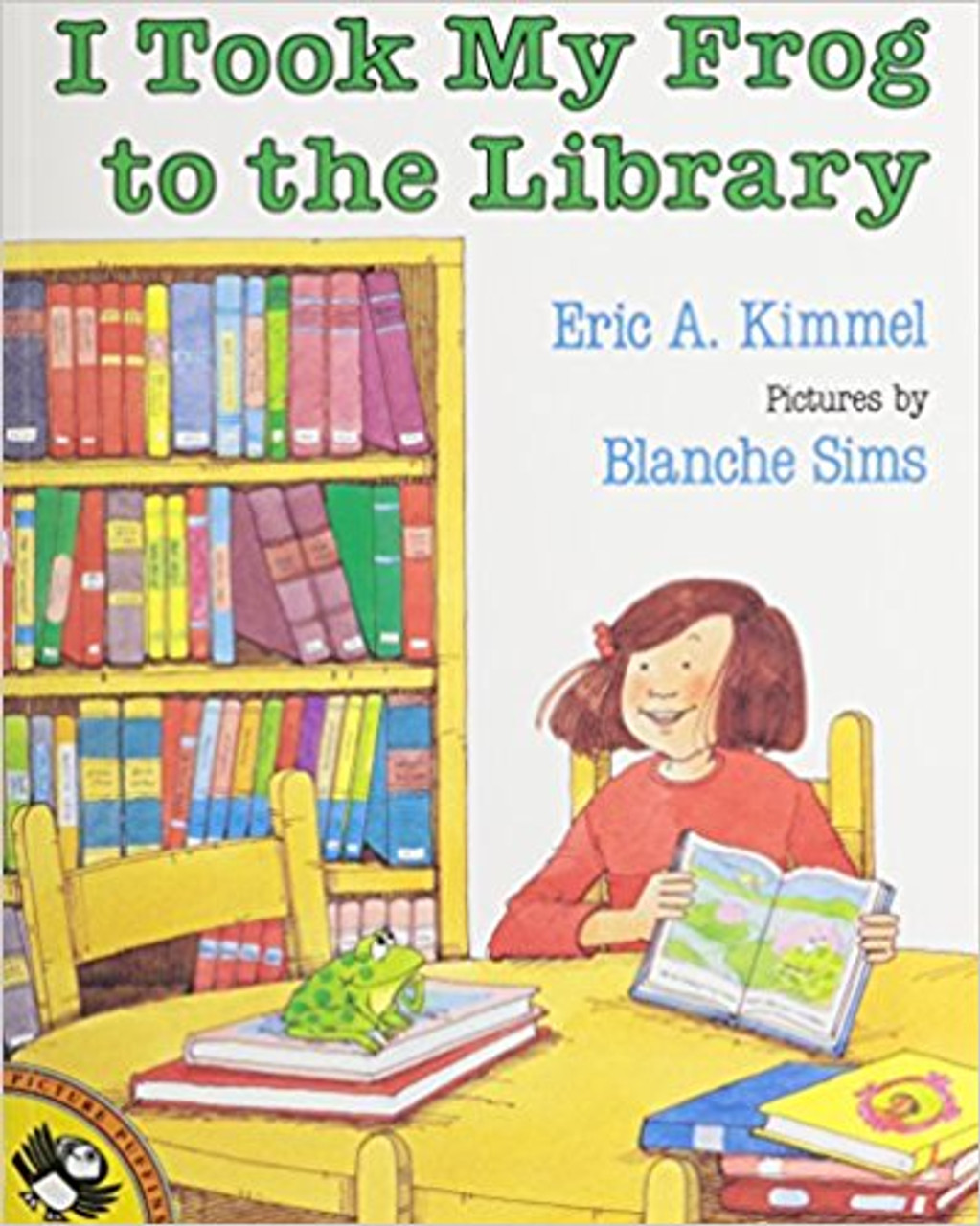 When Bridgett brings her pets to the library, the hyena laughs so loudly nobody can hear the story, the giraffe tries to read over everybody's shoulder, and the frog jumps onto the checkout desk, scaring the librarian. But it's the well-behaved elephant who causes the biggest problems of all! Full-color throughout.