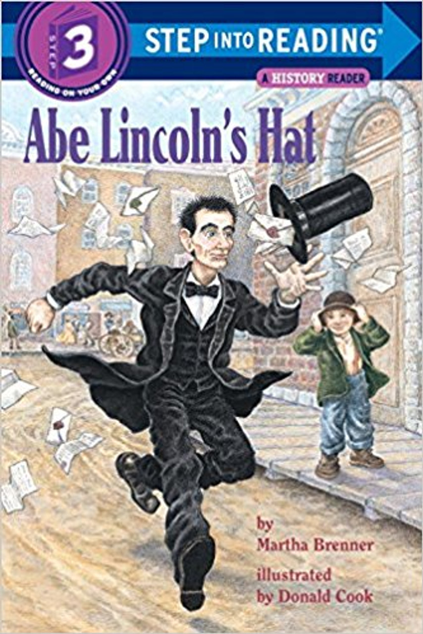 Anecdotes about Lincoln's habit of keeping important papers in his hat and highlights from his legal battles are woven into a story.