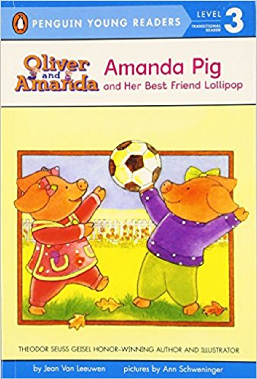 Amanda Pig and her best friend Lollipop love playing make-believe together. Amanda loves playing at Lollipop's house because her room is purple, Amanda's favorite color. But when Amanda sleeps over, she finds she likes her own house best at night. Full color.