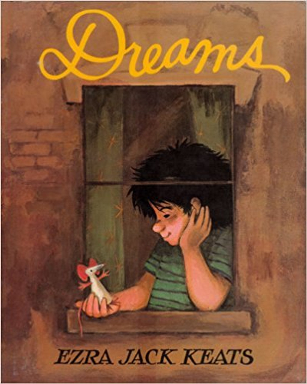 One night while everyone is sleeping, a little boy watches his paper mouse save a cat from an angry dog. Full-color illustrations.