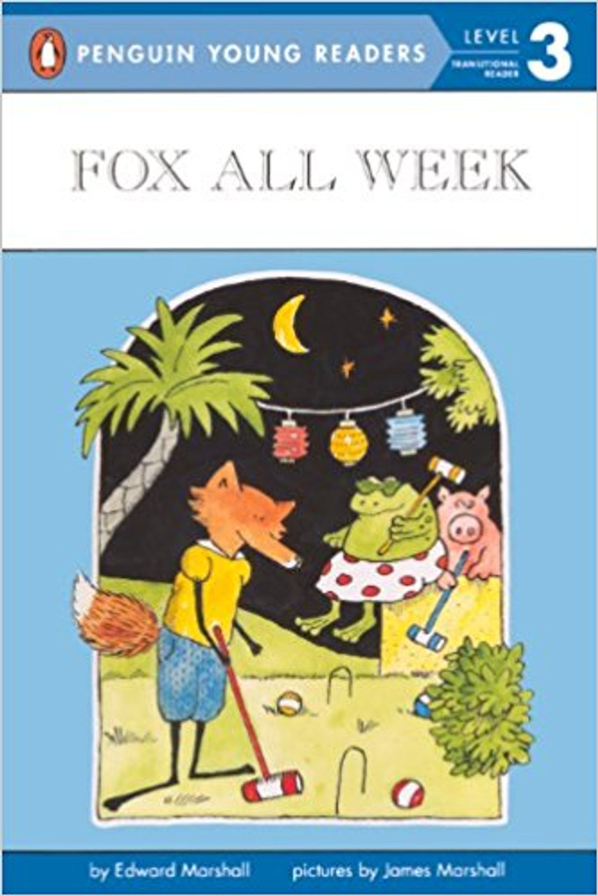  The inimitable Fox has a different adventure for every day of the week in this Easy-to-Read paperback picture book. Full color.