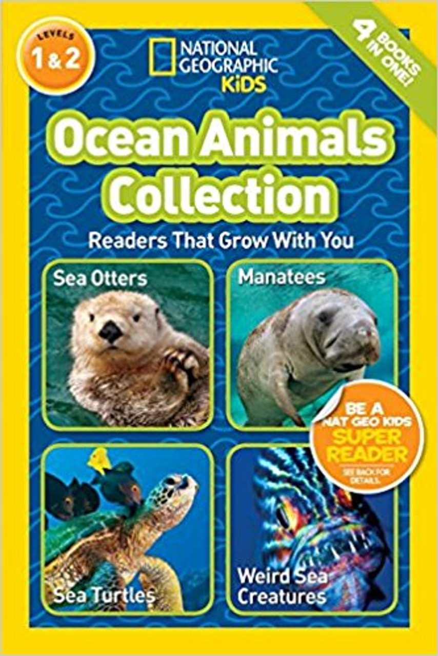 Awesome ocean creatures offer so much for young readers to explore in this level 1 and 2 reader collection. Gentle manatees, adorable otters, active sea turtles, and some of the wackiest fish in the sea will interest fact-hungry kids. Follow these playful and smart animals through their aquatic habitats, discover how they live and socialize, and learn about what makes each swimmer lovable and unique. Fascinating animal information is accompanied by wonderful photographs to ensure that kids' natural curiosity is both satisfied AND inspired.