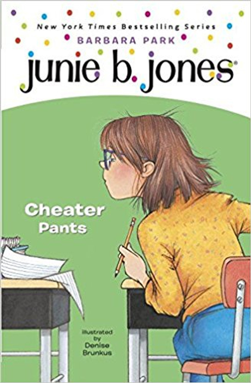 Junie B. Jones has all the answers when it comes to cheating. It's just plain wrong. But what about copying someone else's homework? That's not cheating, right? Maybe this cheating business is more complicated than Junie B. thought. Could she be a cheater pants and not even know it?