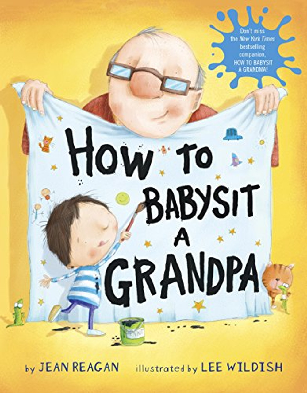 This is a hilarious and accessible picture book about a child spending time with his grandpa. Written in a how-to style, the narrator gives important tips for "babysitting" a grandpa, including what to eat for snack, what to do on a walk, and how to play with a grandpa. Full color.