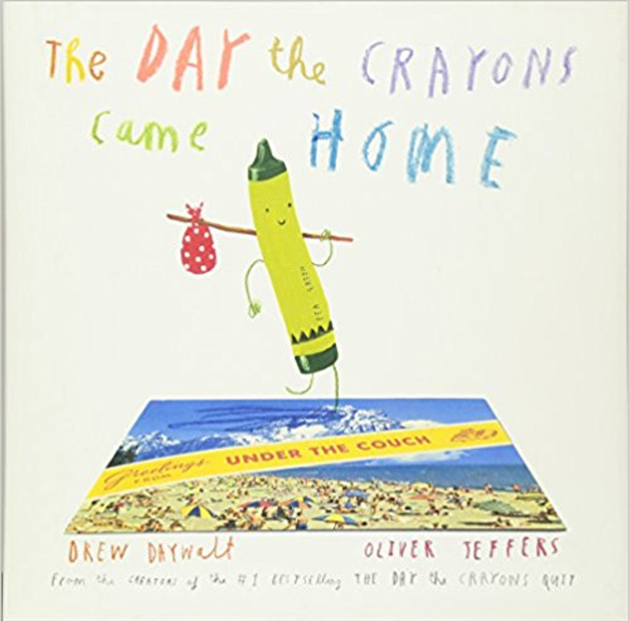 One day, Duncan is happily coloring with his crayons when a stack of postcards arrives in the mail from his former crayons, each of which has run away or been left behind, and all of which want to come home.