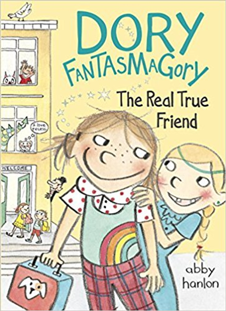 Dory, a highly imaginative youngest child, makes a new friend at school but her brother and sister are sure Rosabelle is imaginary, just like all of Dory's other friends.