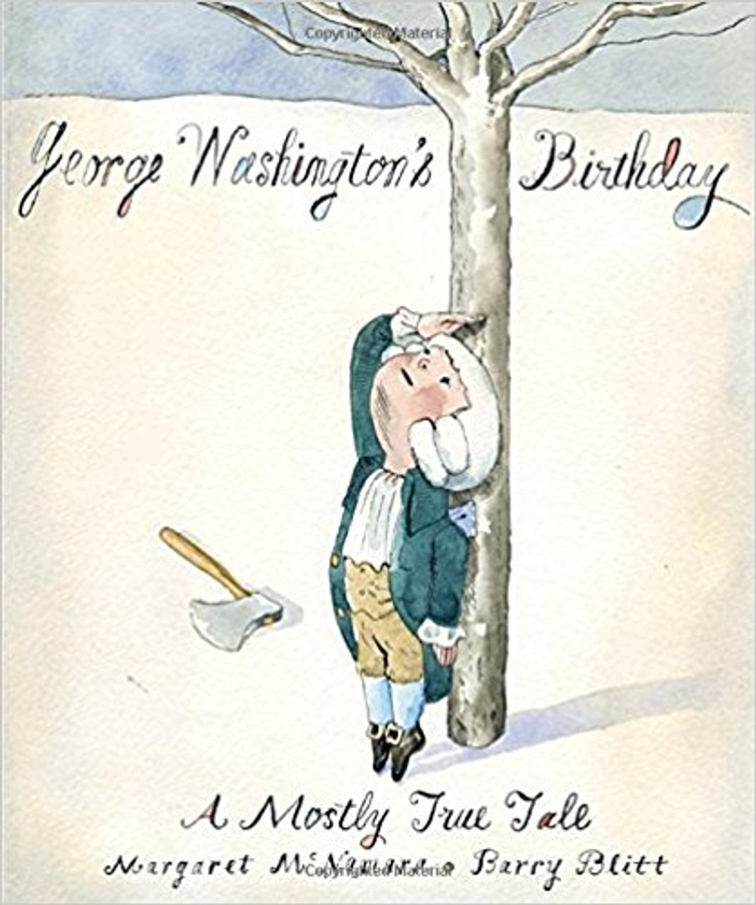 On George Washington's seventh birthday, he does chores, misbehaves, and dreams of a day when his birthday will be celebrated by all.