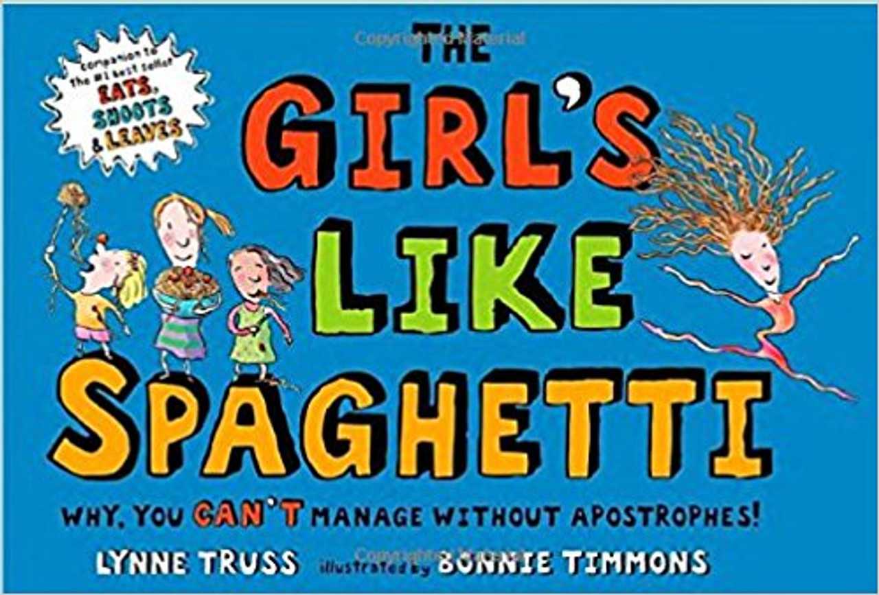 Full of silly scenes that show how apostrophes make a difference, too, this is another picture book that will elicit bales of laughter and better punctuation from all who read it.