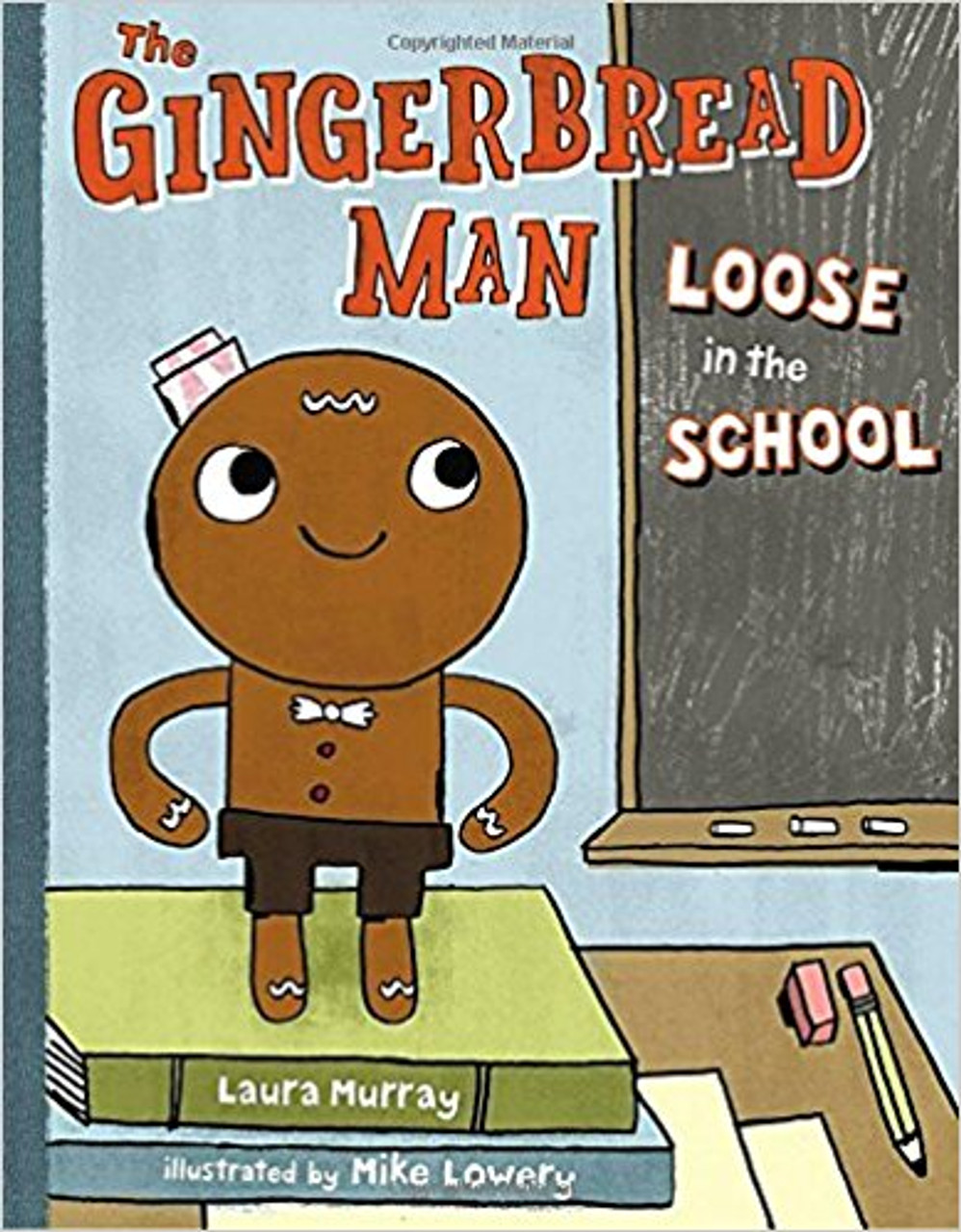 When a class leaves for recess, their Gingerbread Man is left behind. But he's a smart cookie. He'll run, slide, skip, and (after a mishap with a soccer ball) limp as fast as he can. With help from the gym teacher, the nurse, the art teacher, and even the principal, the Gingerbread Man finds his class, assured they'll never leave him behind again.