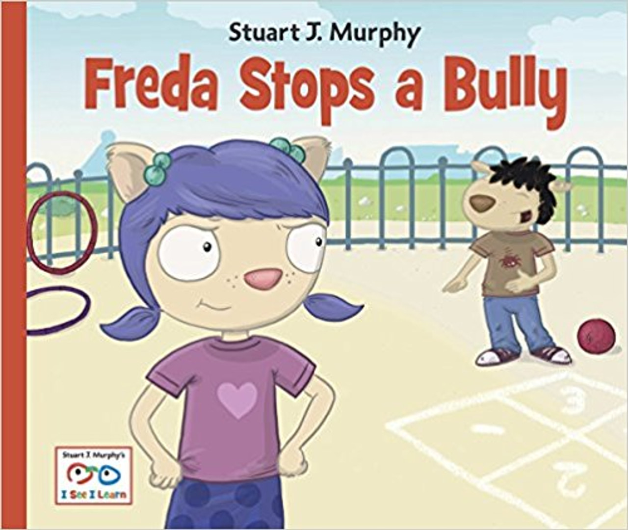 Freda loves her new shoes, but when she wears them, a boy at school makes fun of her. With the support of her friends, parents, and teachers, Freda learns how to deal with the bully and stand up for herself. Stuart J. Murphy uses Visual Learning strategies to help young children see and learn how to deal with bullyinga key emotional skill.