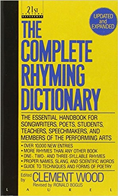 The Complete Rhyming Dictionary by Clement Wood