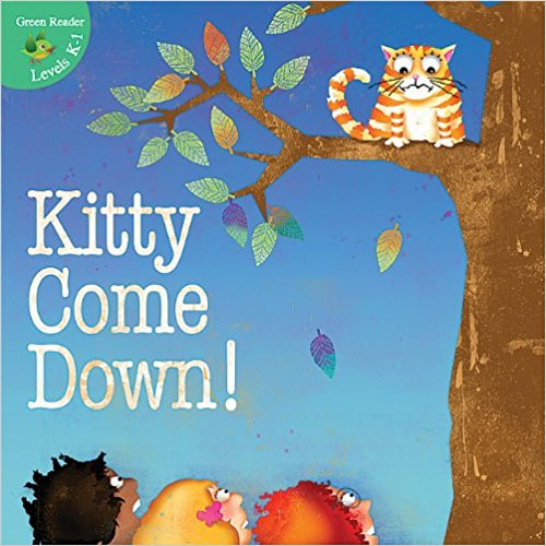 In this emergent reader a kitten gets stuck in the tree.