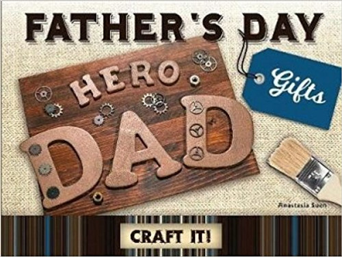 Easy to follow father's day gift craft instructions for makerspaces, home activities, and classrooms.