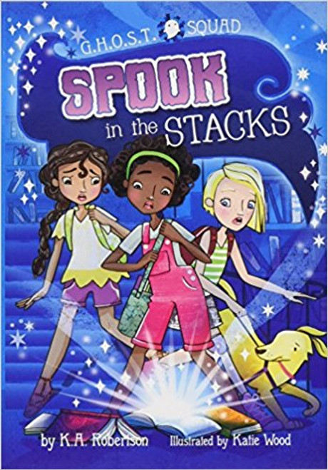 Girls hunting oddities and supernatural things, or GHOST squad. Paranormal adventure erupts at the local library. Features fast-paced action, diverse characters, and excellent nonfiction back matter resources.