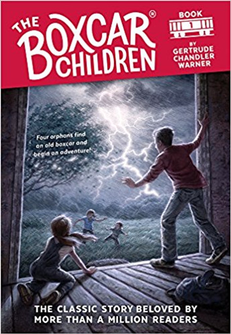  Henry, Jessie, Violet, and Benny are orphans. Determined to make it on their own, they set out to find a safe place to live. They discover an old, red boxcar that provides shelter from a storm. Against all odds, they make it into their home--and become the Boxcar Children.