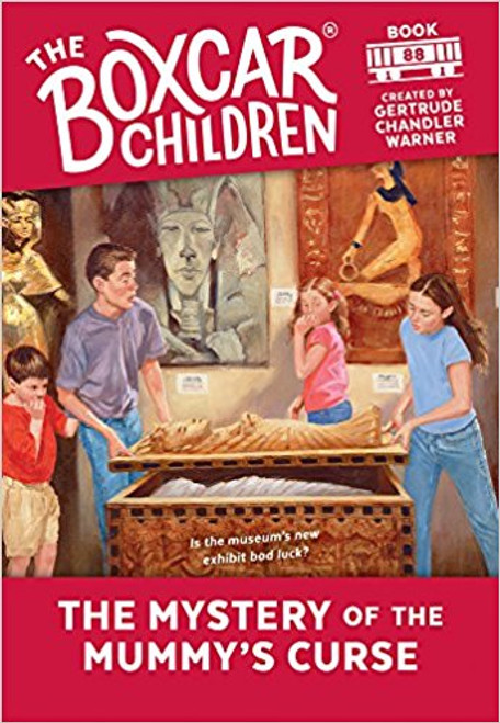 The Aldens are helping the museum curator set up an exhibit about life in ancient Egypt. But the longer the Aldens are around the exhibit's mummy, the more things go wrong. Has the museum been struck by a curse from the ancient mummy? Illustrations.