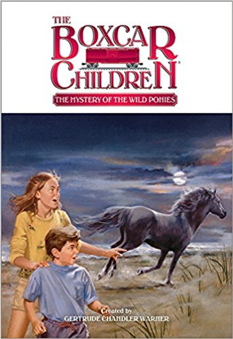 When grandfather and the children vacation off the coast of North Carolina, an old fisherman tells them of the island's ghost horse. That very night Benny sees a mysterious stallion galloping down the beach. Could it be the horse who is thieving from the cottages, or is there someone wandering the misty dunes at night?