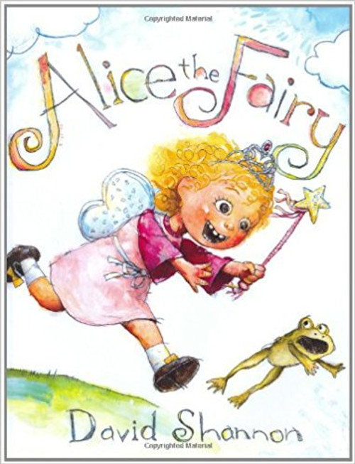 Imaginative Alice has a nose for trouble, but luckily she's a fairy--a temporary fairy. She has a magic wand, fairy wings, and a blanket, all of which she uses to disappear, to fly, to transform her dad into a horse, and to turn his cookies into her own.