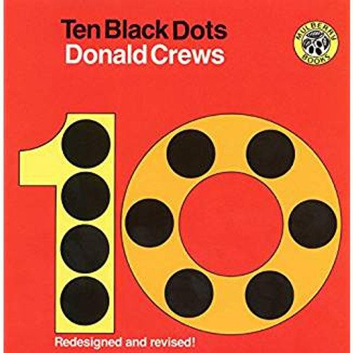 A counting book which shows what can be done with ten black dots--one can make a sun, two a fox's eyes, and eight the wheels of a train.