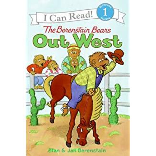 The Bear family takes an exciting trip out West to visit Uncle Tex on his ranch. They ride ponies, eat Aunt Min's barbecue, and take in the beautiful scenery. But Papa Bear should be more careful around a frisky horse. Full color.
