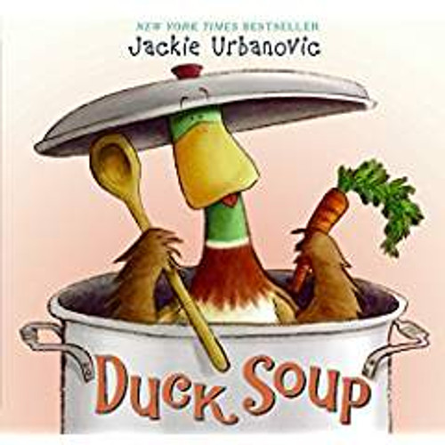 Max the duck is back and cooking up an amazing soup. With a pinch of the same clever wit and a dash of the humorous appeal that made "Duck at the Door" a winner, Urbanovic concocts a delicious book that is sure to leave readers hungry for more. Full color.