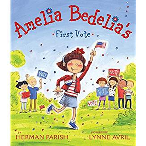 When Amelia Bedelia runs into her principal, Mr. K., and plants the idea that students should vote on the rules, he decides that her class should be the first to come up with new ideas for running the school. Full color.