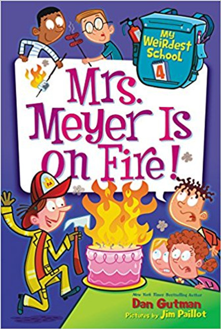 In this fourth book in the new My Weirdest School series, the students of Ella Mentry School are learning about fire safety. Mrs. Meyer of the local fire department has been brought in to teach the students, but she is the weirdest safety expert in the world. She likes fire just a little too much. Will Mrs. Meyer catch on fire? Will she retire? What will transpire? In this fourth book in the new My Weirdest School series, the students of Ella Mentry School are learning about fire safety. Mrs. Meyer of the local fire department has been brought in to teach the students, but she is the weirdest safety expert in the world. She likes fire just a little too much. Will Mrs. Meyer catch on fire? Will she retire? What will transpire?