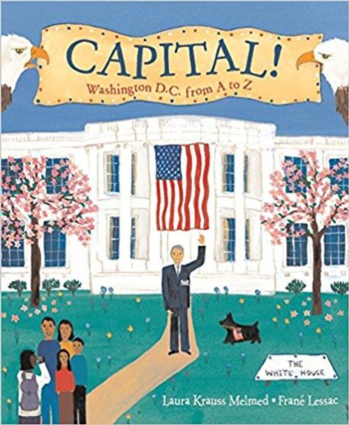  This picture book takes young readers on a tour of Washington, D.C., with lively verse complemented by interesting facts about the people and places in the nation's capital. Full color.