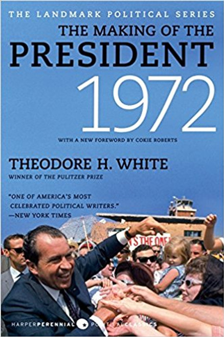 The Making of the President 1972 is the fourth book in Theodore H. White s landmark series, a riveting account of the 1972 presidential campaign and Richard M. Nixon s precedent-shattering landslide victory. White had made history with his groundbreaking narrative The Making of the President 1960, winning the Pulitzer Prize for revolutionizing the way that presidential campaigns were reported. Now, The Making of the President 1972 back in print, freshly repackaged, and with a new foreword by Cokie Roberts joins Theodore Sorensen s Kennedy, White s The Making of the President 1960, 1964, and 1968, and other classics in the burgeoning Harper Perennial Political Classics series The Making of the President 1972 is the fourth book in Theodore H. White s landmark series, a riveting account of the 1972 presidential campaign and Richard M. Nixon s precedent-shattering landslide victory. White had made history with his groundbreaking narrative The Making of the President 1960, winning the Pulitzer Prize for revolutionizing the way that presidential campaigns were reported. Now, The Making of the President 1972 back in print, freshly repackaged, and with a new foreword by Cokie Roberts joins Theodore Sorensen s Kennedy, White s The Making of the President 1960, 1964, and 1968, and other classics in the burgeoning Harper Perennial Political Classics series