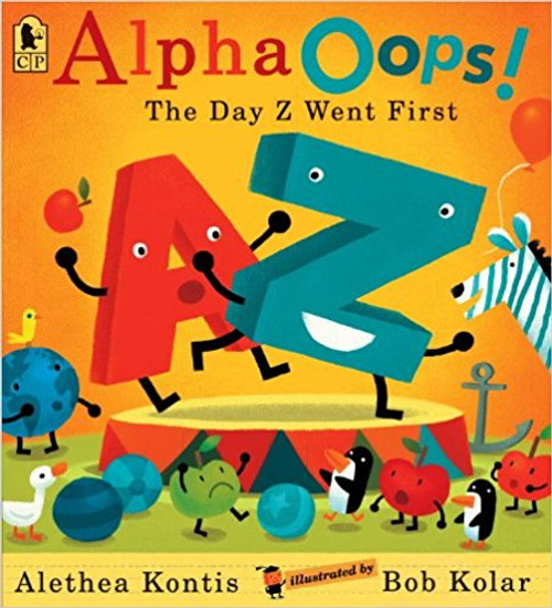 Z is tired of always having to be last when the alphabet family lines up. He is demanding fair and equal treatment! The letters (more or less) agree to go backwards, but it's not long before P has some ideas of his own. Full color.