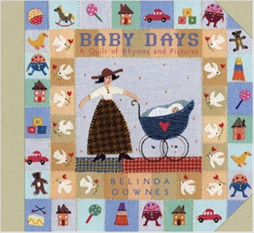 Embroidered pictures and traditional songs and rhymes fill this charming book with a personalized nameplate and a convenient envelope at the back for "Baby's Special Things." Full color.