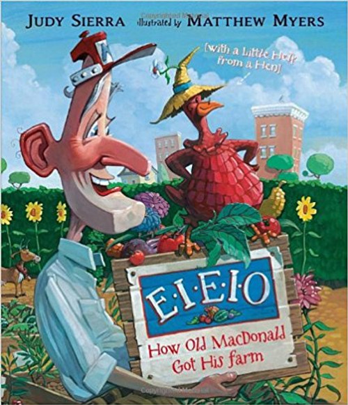 Once upon a time, Old MacDonald didn t have a farm. He just had a yard a yard he didn t want to mow. But under the direction of the wise (and ecologically sensitive) Little Red Hen, Mac learns to look at the environment in a very different way, and whole new worlds start to bloom with the help of some mud, garbage, horse poop, and worms! Judy Sierra s spirited verse, paired with Matthew Myers s exuberant illustrations, yields a fresh take on a children s classic, complete with raised-bed gardens and an organic farmers market making this a perfect story for armchair gardeners and devoted locavores of all sizes