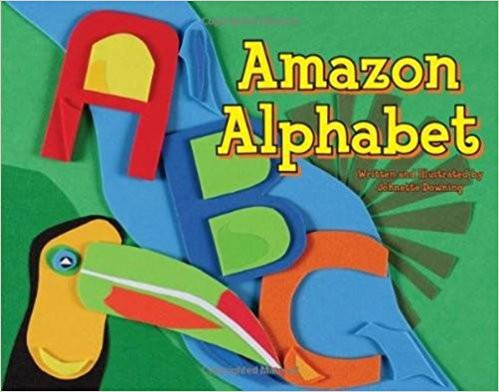 Go wild in the rainforest with dozens of exotic animals in this colorful trek through the Amazon.