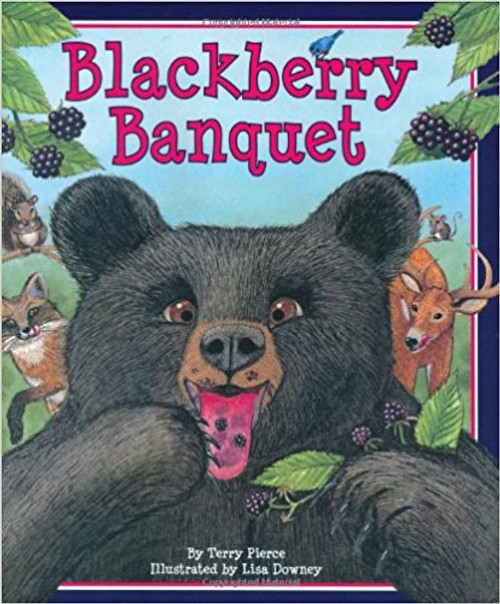 Mmm-mm!  Forest animals squeak, tweet, slurp, yip, and chomp over the sweet, plump fruit of a wild blackberry bush.  But what happens when a bear arrives to take part in the feast? Young children will enjoy following the story by making the animal sounds and the chaos that strikes upon the bear's arrival will surely bring on the laughter. The cumulative, rhyming text makes for a great read-aloud.