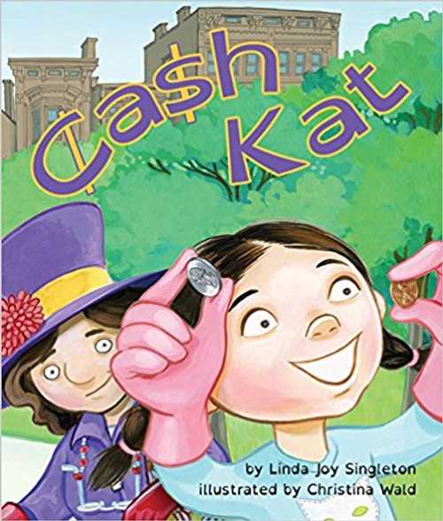 While helping Gram Hatter clean up the park, Kat learns about the different coins she finds and hopes to uncover enough money to buy ice cream at the end of the day.  Includes activities.