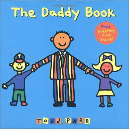 The Daddy Book celebrates all different kinds of dads and highlights the many reasons they are so special. Whether your dad walks you to school or walks you to the bus, whether he wears suits or two different socks, whether he has a lot of hair or a little, Todd Parr assures readers that no matter what kind of daddy you have, every father is special in his own unique way.  With his trademark bold, bright colors and silly scenes, kids will learn that while no two dads are exactly alike, "all daddies love to hug and kiss you," and that is what is so special about them! Perfect for young children just beginning to read, The Daddy Book is designed to encourage early literacy, enhance emotional development, celebrate multiculturalism, promote character growth, and strengthen family relationships.