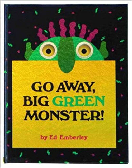 Die-cut pages through which bits of a monster are revealed are designed to help a child control nighttime fears of monsters.