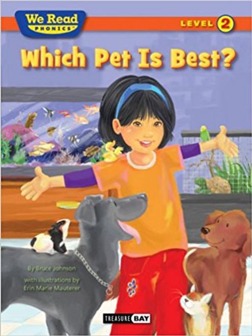 Choosing a pet can be really hard. Some are cute, most are fun, and all of them are so interesting! Join a young girl on a trip through a pet shop in this amusing and easy-to-read book for beginning readers!