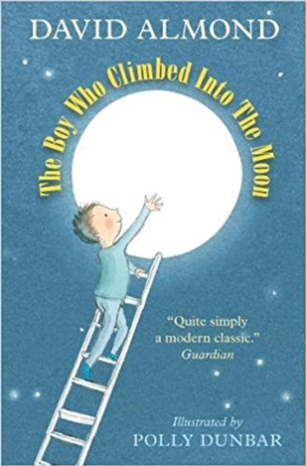 Crackpot notions, community spirit, and sky-high aspirations transform a quiet boy's life in this whimsical tale from the stellar team of Almond and Dunbar. Illustrations.