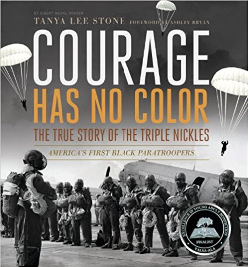  Tanya Lee Stone examines the role of African Americans in the military through the lens of the untold story of the Triple Nickles as they became America's first black paratroopers and fought a little-known World War II attack on the American West by the Japanese.