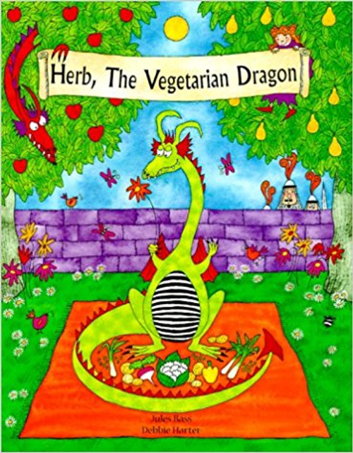 All the dragons in the forest of Nogard like nothing better than raiding Castle Dark and carrying off princesses to eat.  All the dragons, that is, except one.  Herb is at his happiest tending his vegetable patch, for Herb is a vegetarian. So, it is unfortunate that he is the one captured by the castle's knights in armor. Treacherous Meathook and his dragon cronies will only help Herb if he agrees to eat meat.  Will he give in to their blackmail?