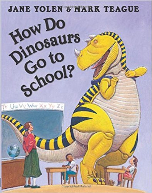 Everyones favorite dinosaurs are back -- and this time they're going to school.  These prehistoric pupils are in a class of their own.  As in their previous books, Yolen and Teague capture childrens rambunctious natures with playful read-aloud verse and wonderfully amusing pictures. Full color.