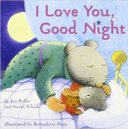 As a child gets ready for bed, this sweet book evokes all the ways parents can say, "I love you."  "I love you like frogs love flies! I love you like pigs love pies!"  Some ways are silly, some are heartfelt, but all of the ways to say "I love you" describe unconditional affection. This enduring bedtime favorite is now available in a sturdy board edition the perfect way to say good night."