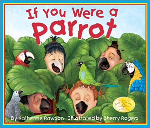 This whimsical story lets children imagine what life would be like if they were a pet parrot.  Readers join four parrots and their young multicultural owners as they morph into four-toed parrots climbing around the house, then chew wooden spoons, popsicle sticks and all with hooked parrot beaks! The fun continues as children learn all about parrots and their adaptations.  The For Creative Minds section has parrot fun facts, tips for taking care of a pet parrot, and a Make a Beak craft."