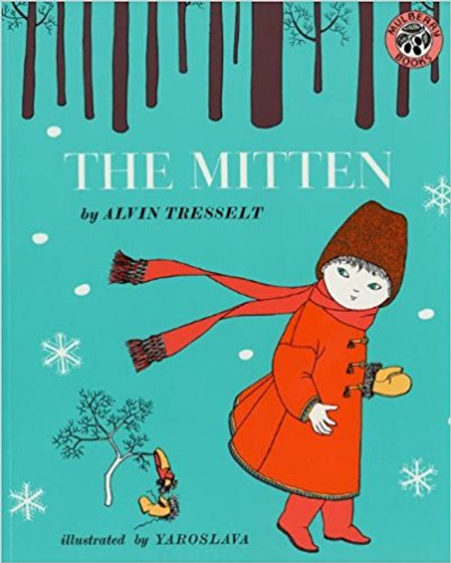 Grandmother knits snow-white mittens that Nikki takes on an adventure.  Readers will enjoy the charm and humor in the portrayal of the animals as they make room for each newcomer in the mitten and sprawl in the snow after the big sneeze.