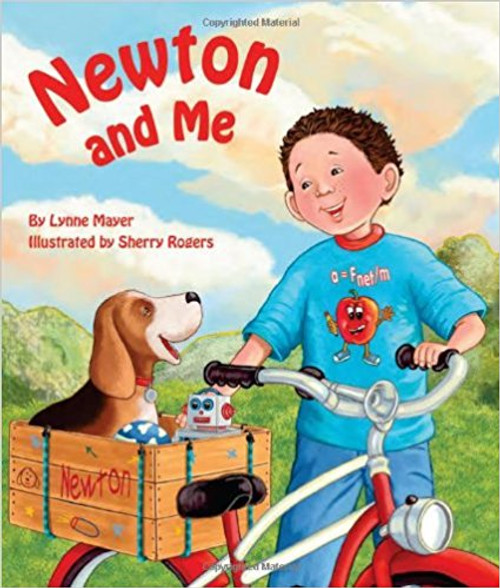 While at play with his dog, Newton, a young boy discovers the laws of force and motion in everyday activities such as throwing a ball, pulling a wagon, and riding a bike.  Includes section entitled "For Creative Minds" with learning activities to promote knowledge.  Also available for reproduction and use in classroom settings.