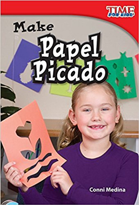 Do you have something to celebrate?  You can celebrate by making papel picado!  Featuring vibrant, step-by-step photo instructions, this nonfiction book helps introduce children to another culture through craft-making and designs.